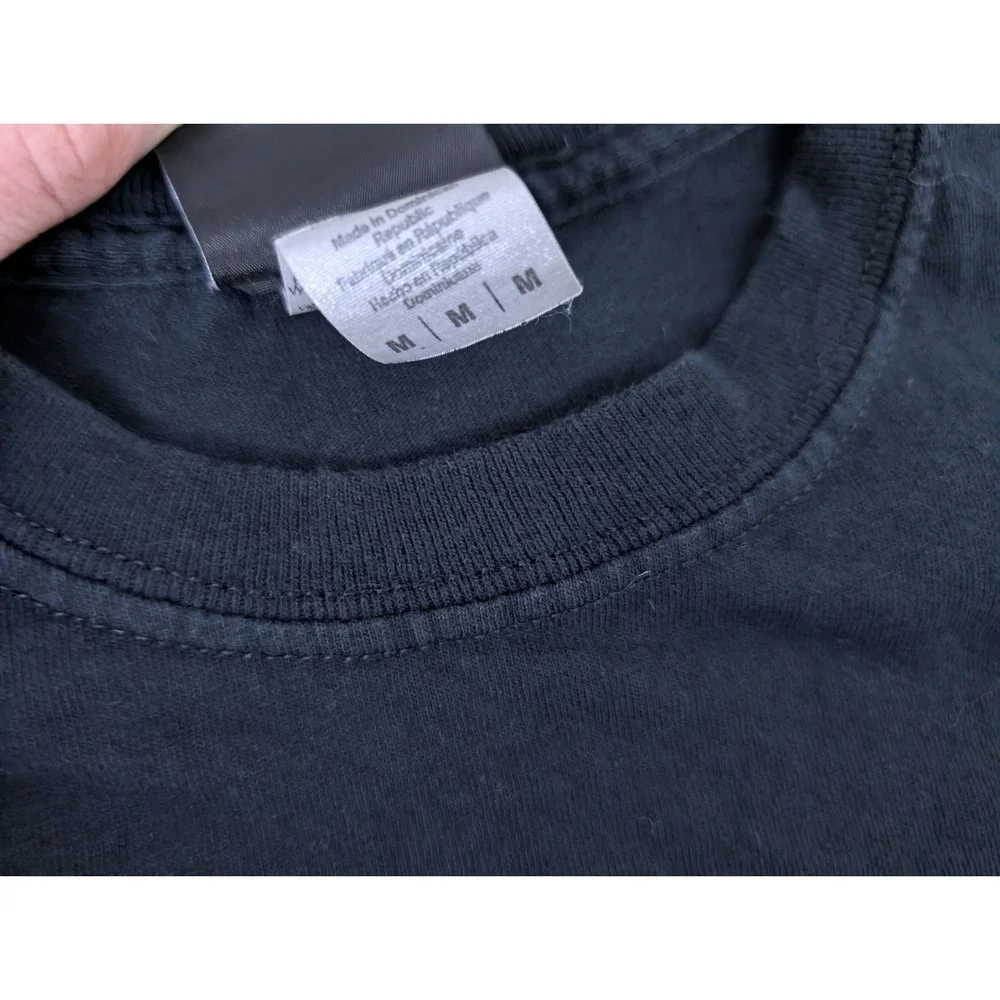 Thrasher Magazine Logo T-Shirt Size M Black Skateboarding Cotton Mens - Picture 4 of 6